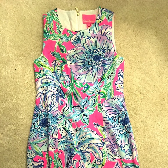 Lilly Pulitzer Mila stretch shift - Picture 2 of 5